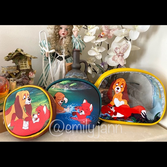 Fox & the Hound✨Cosmetic Bag Set - Picture 2 of 7